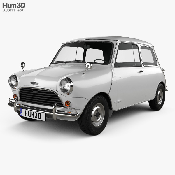 Austin Mini Cooper S 1964 3D model