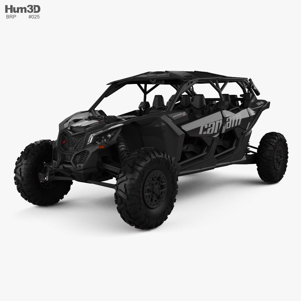 BRP Can-Am Maverick X3 MAX X RS Turbo RR 2024 3D model