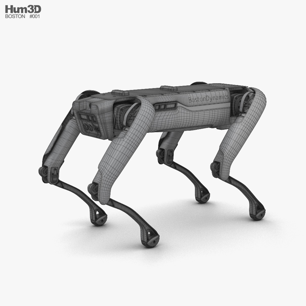 Boston Dynamics Spot Robot Dog 3D model