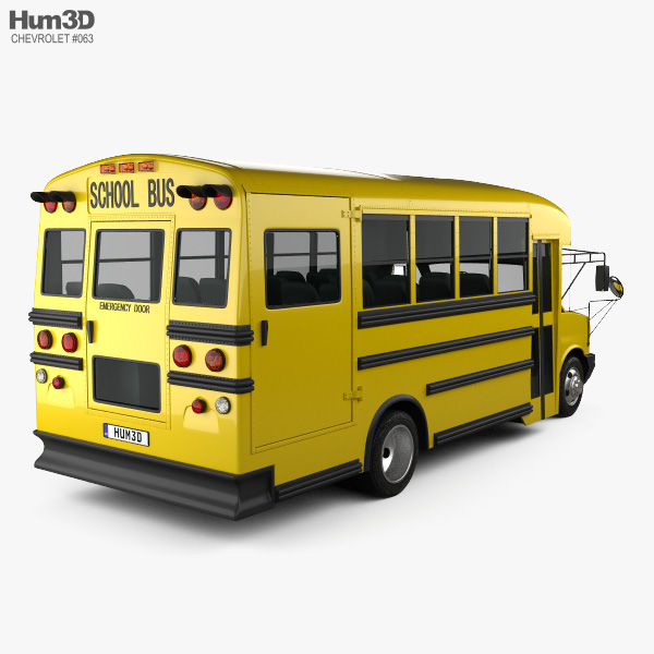 Thomas Minotour School Bus 2012 3D model