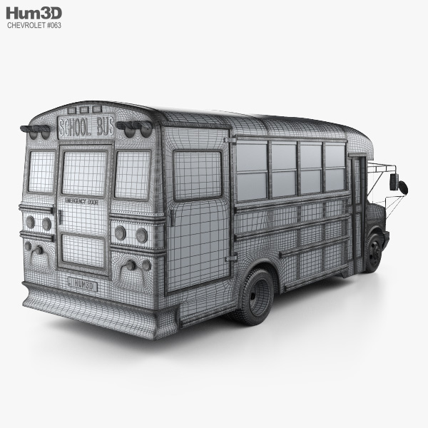 Thomas Minotour School Bus 2012 3D model