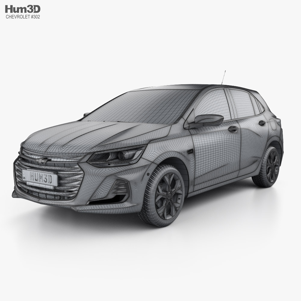 Chevrolet Onix Premier hatchback 2023 3D model