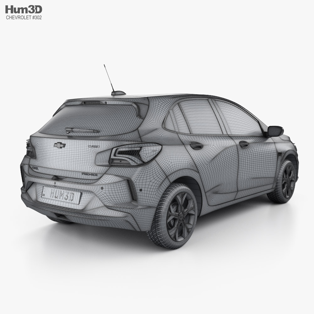 Chevrolet Onix Premier hatchback 2023 3D model