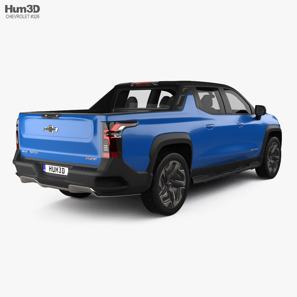 Chevrolet Silverado EV Crew Cab RST 2024 3D model