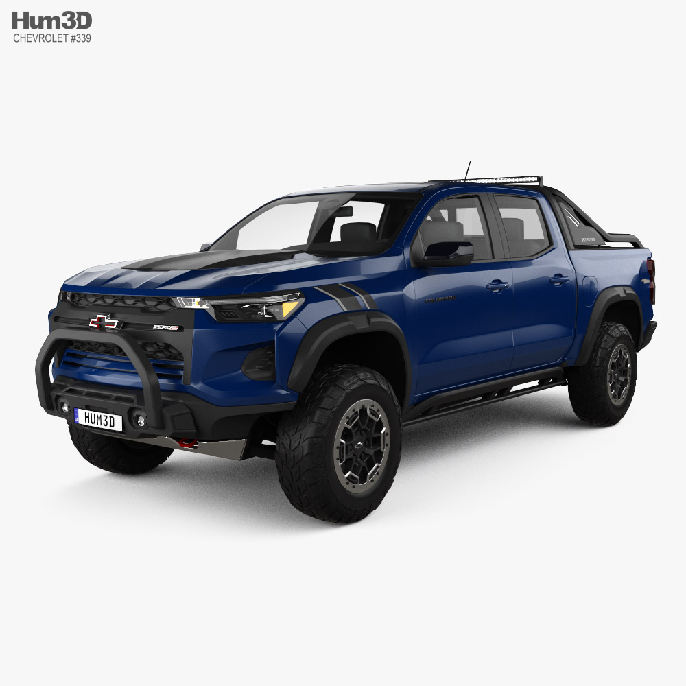 Chevrolet Colorado Crew Cab ZR2 Desert Boss 2024 3D model