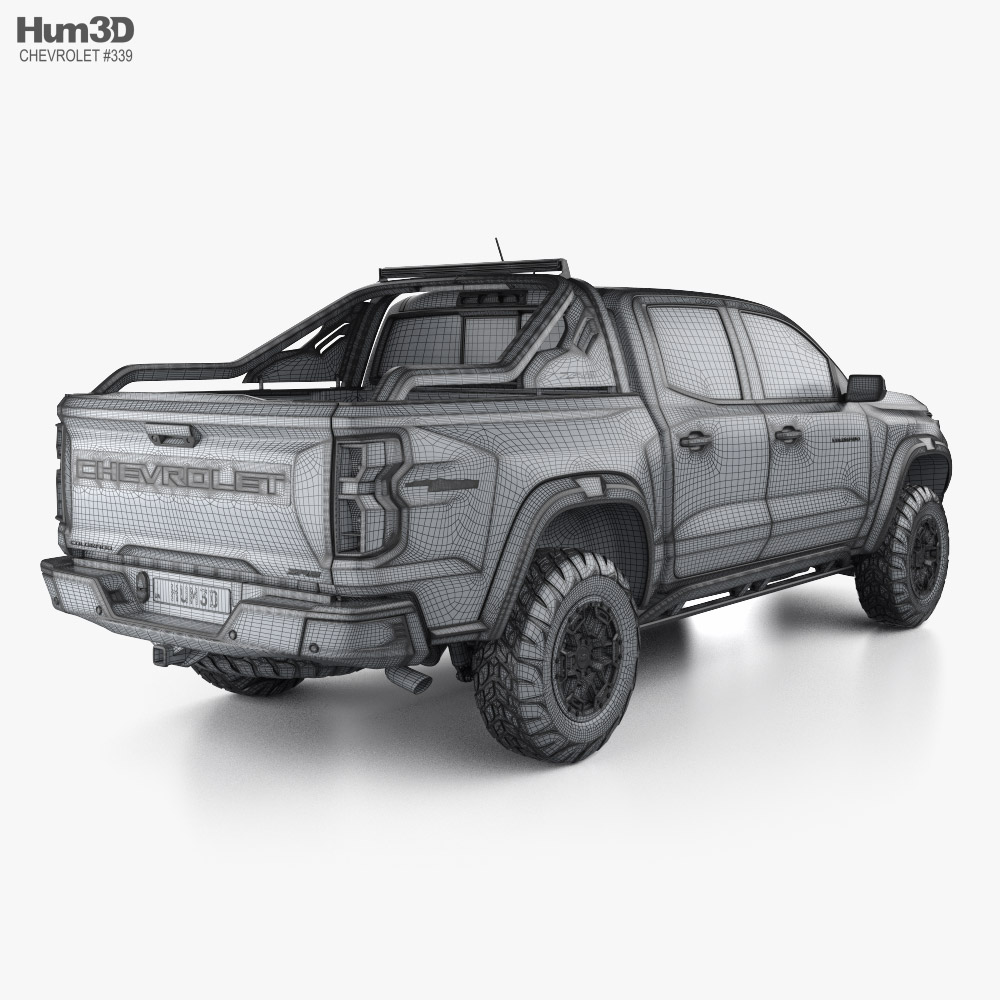 Chevrolet Colorado Crew Cab ZR2 Desert Boss 2024 3D model
