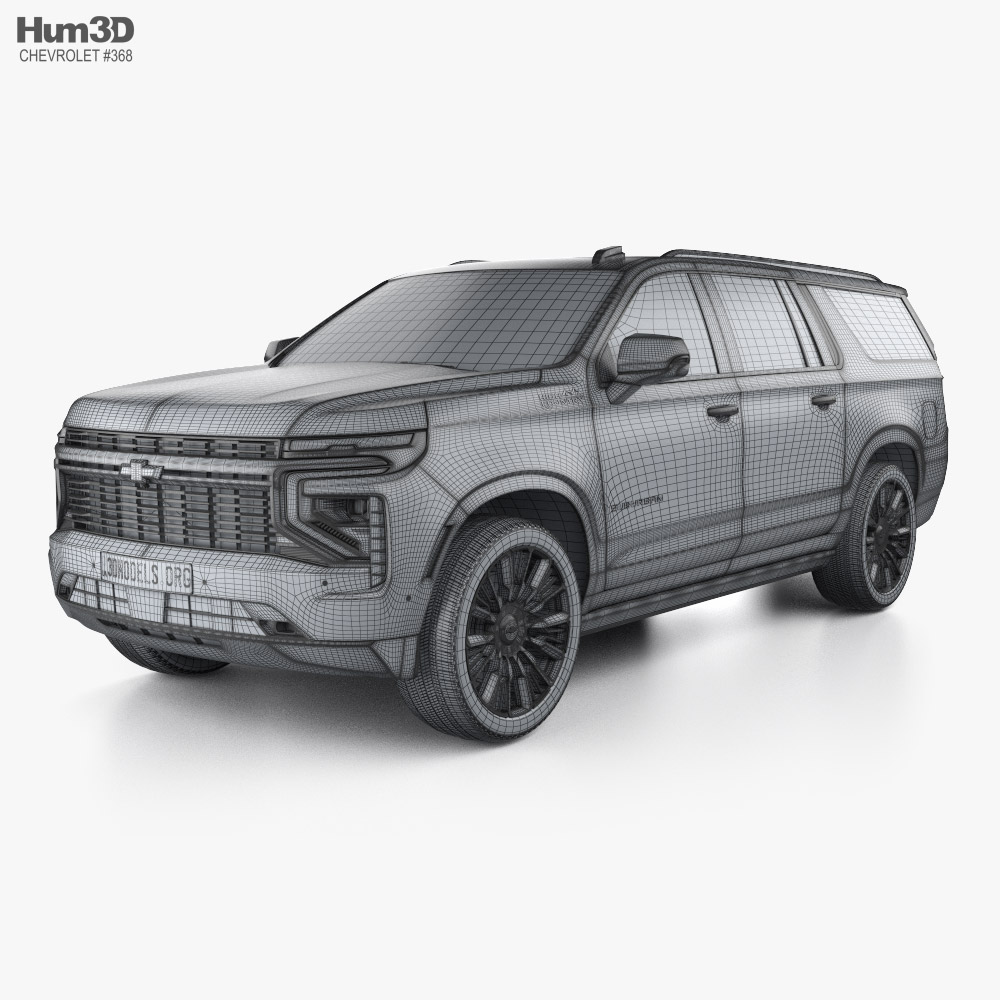 Chevrolet Suburban HighCountry 2024 3D model