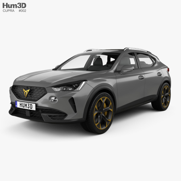 Cupra Formentor 2022 3D model