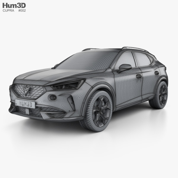 Cupra Formentor 2022 3D model