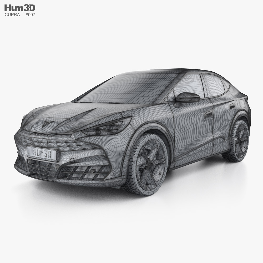 Cupra Tavascan 2024 3D model