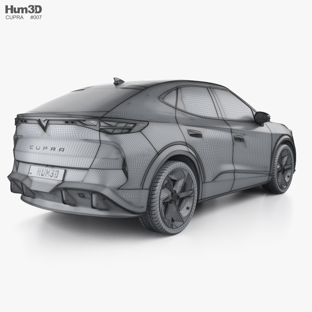 Cupra Tavascan 2024 3D model