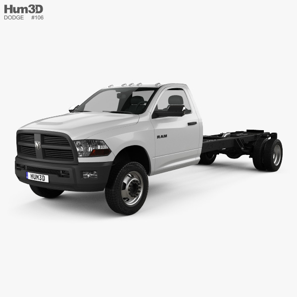 Dodge Ram 5500 Regular Cab Chassis L4 2015 3D model