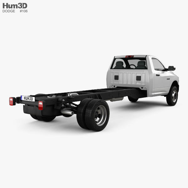 Dodge Ram 5500 Regular Cab Chassis L4 2015 3D model