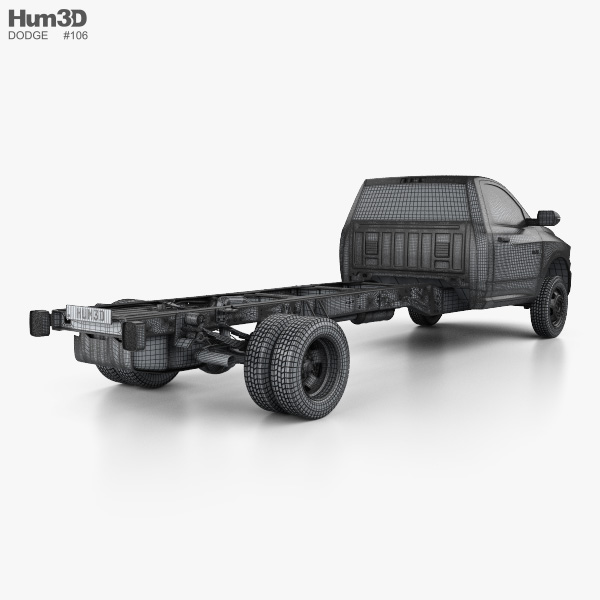 Dodge Ram 5500 Regular Cab Chassis L4 2015 3D model