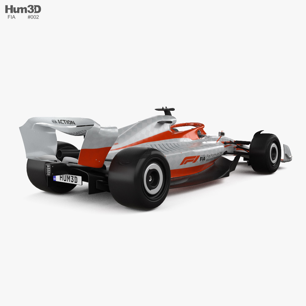 FIA F1 Car 2024 3D model