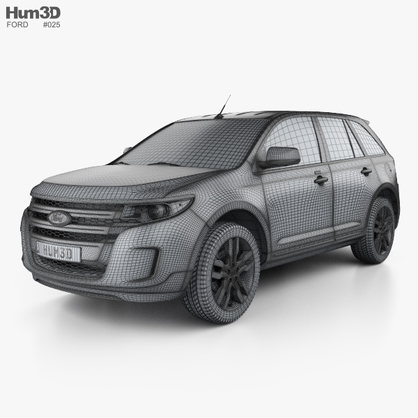 Ford Edge 2015 3D model