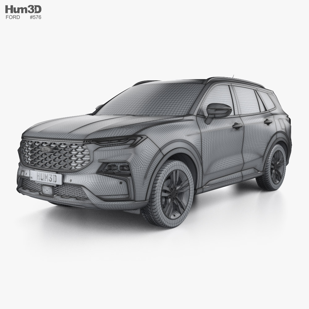 Ford Territory Titanium 2024 3D model