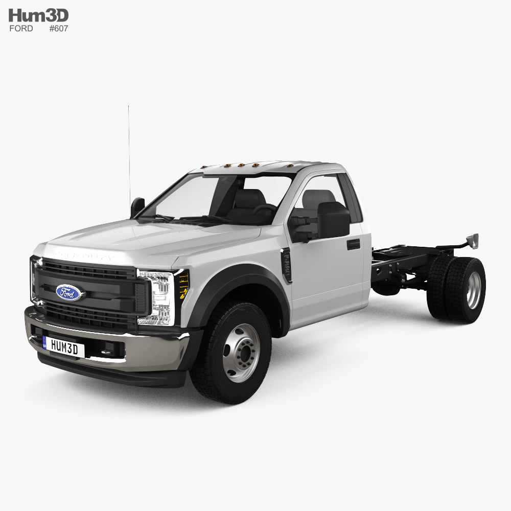 Ford F-550 Super Duty Regular Cab Chassis 169″ WB 2022 3D model