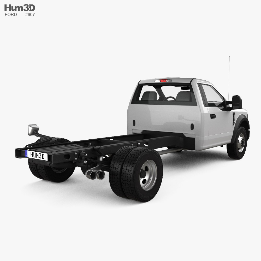 Ford F-550 Super Duty Regular Cab Chassis 169″ WB 2022 3D model