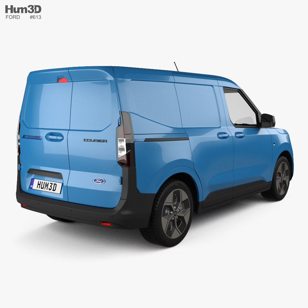 Ford Transit Courier E 2024 3D model