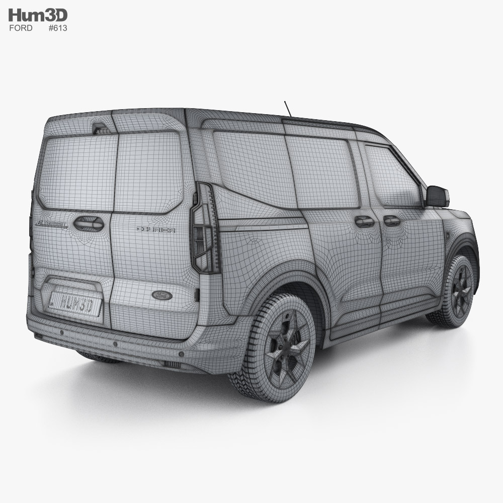 Ford Transit Courier E 2024 3D model