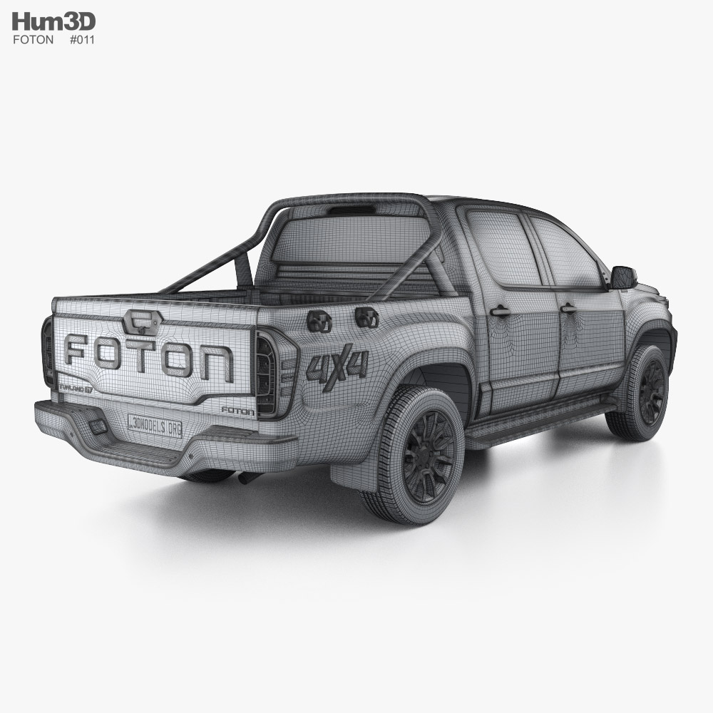 Foton Tunland G7 2022 3D model