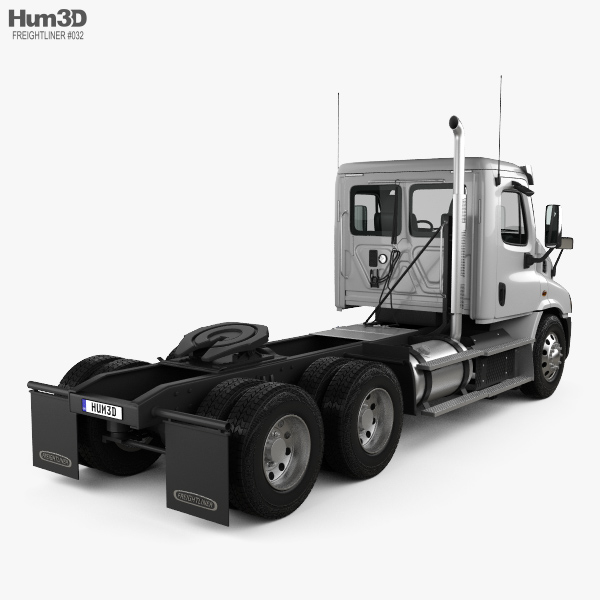 Freightliner Cascadia Day Cab Tractor Truck 2016 3D model