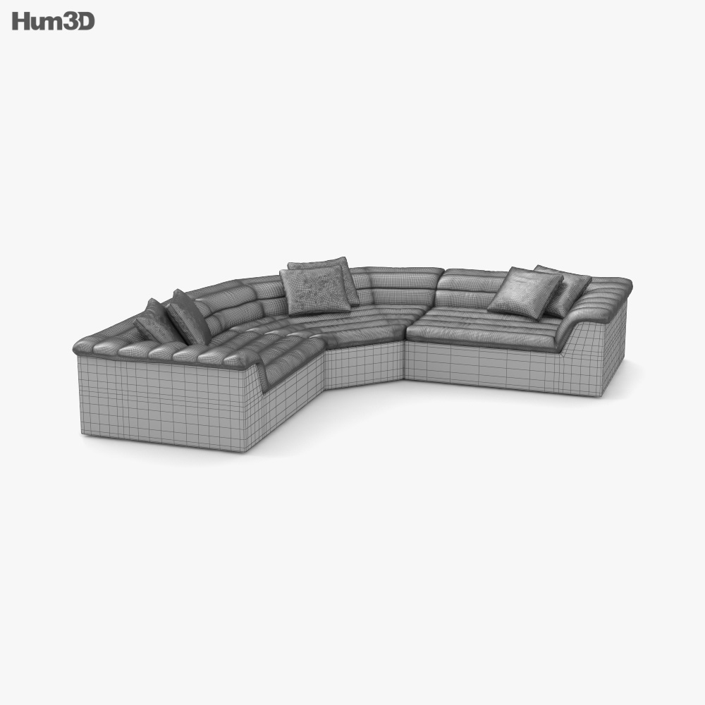 Sarah Ellison Float Sofa 3D model