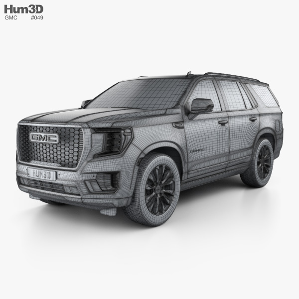 GMC Yukon Denali 2024 3D model