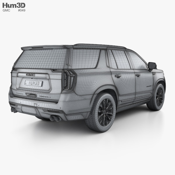 GMC Yukon Denali 2024 3D model