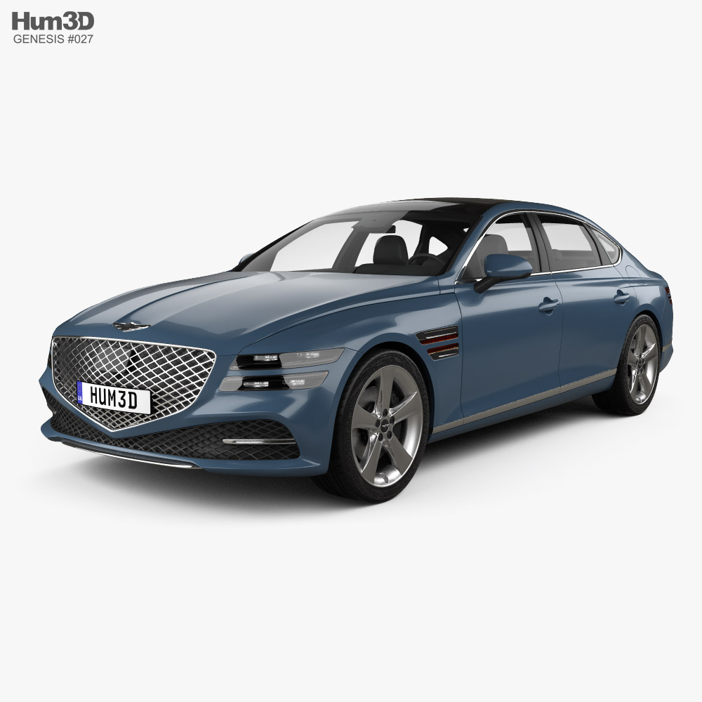 Genesis G80 2023 3D model