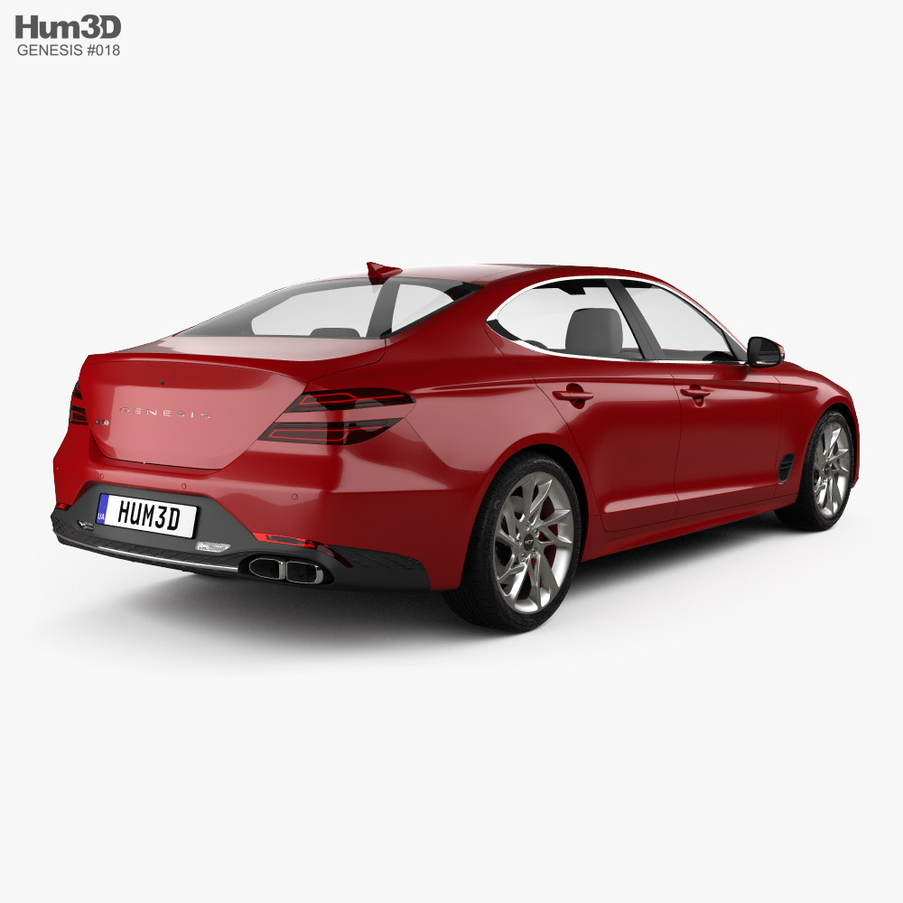 Genesis G70 2024 3D model