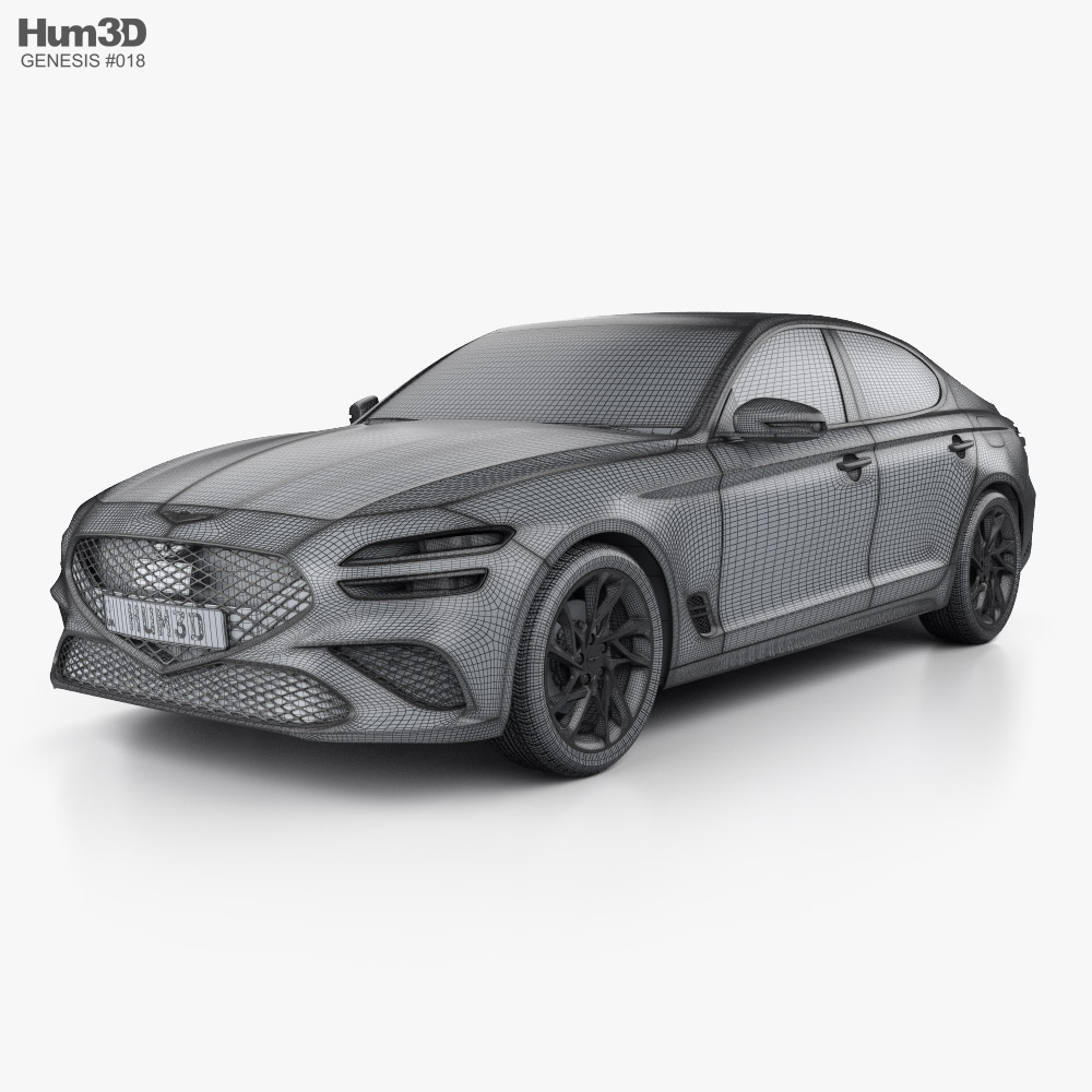 Genesis G70 2024 3D model