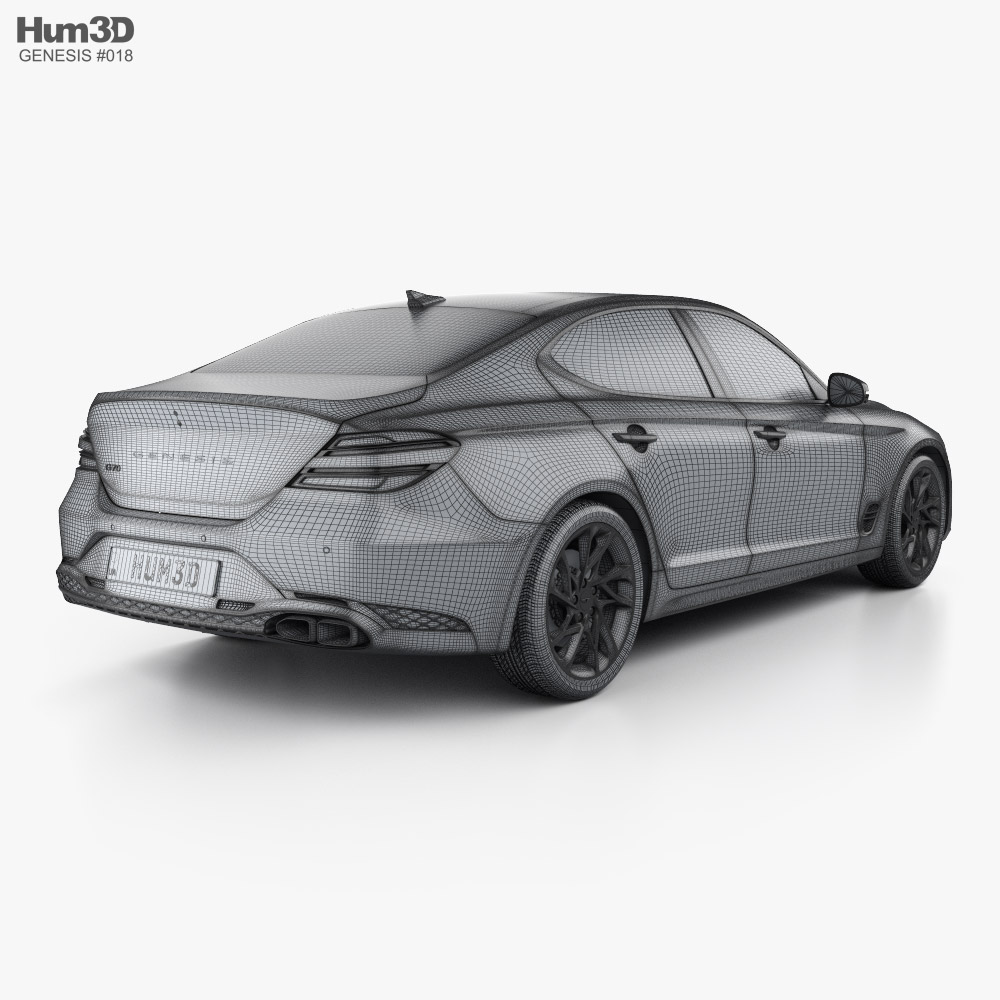 Genesis G70 2024 3D model