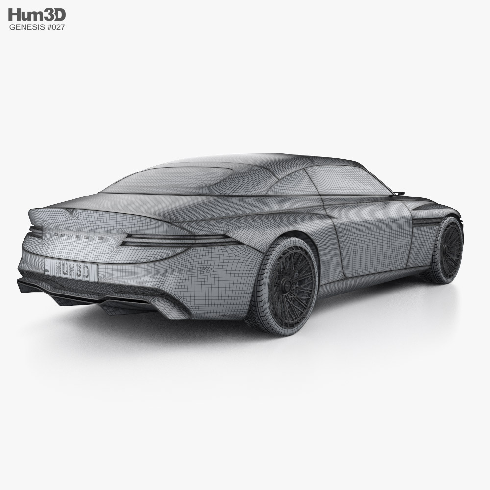 Genesis X convertible 2024 3D model