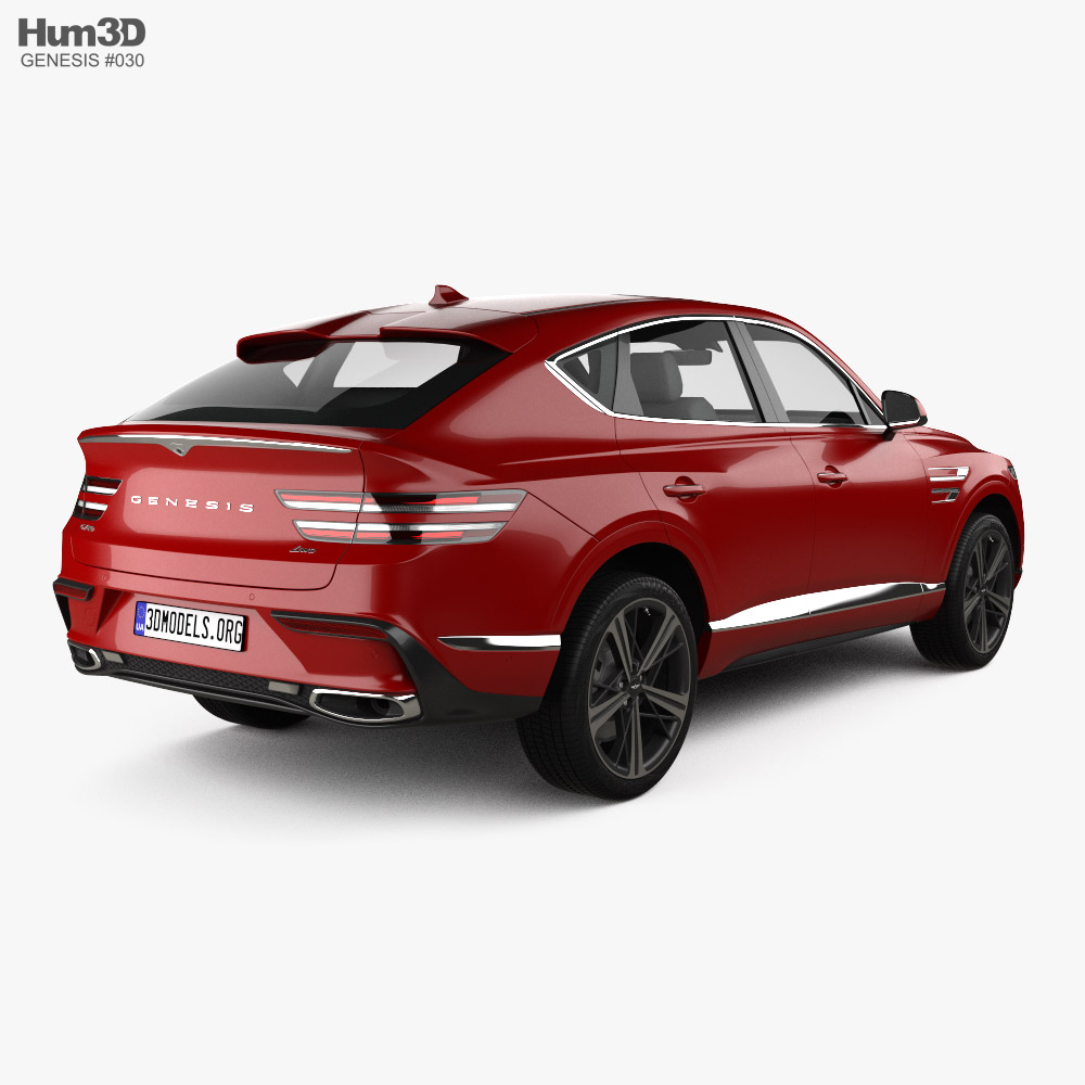 Genesis GV80 coupe 2024 3D model