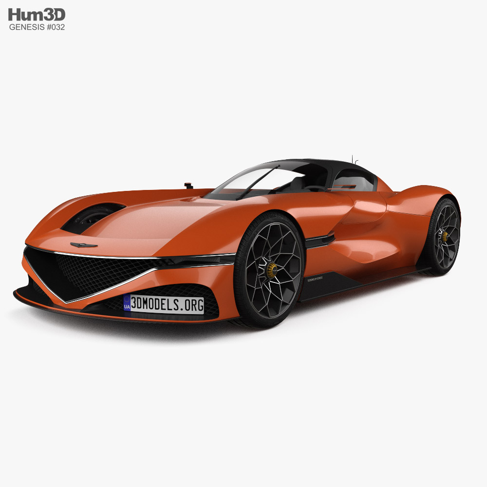 Genesis X Gran Berlinetta Vision Gran Turismo 2024 3D model