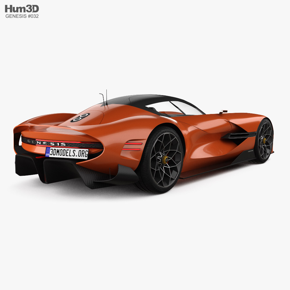 Genesis X Gran Berlinetta Vision Gran Turismo 2024 3D model