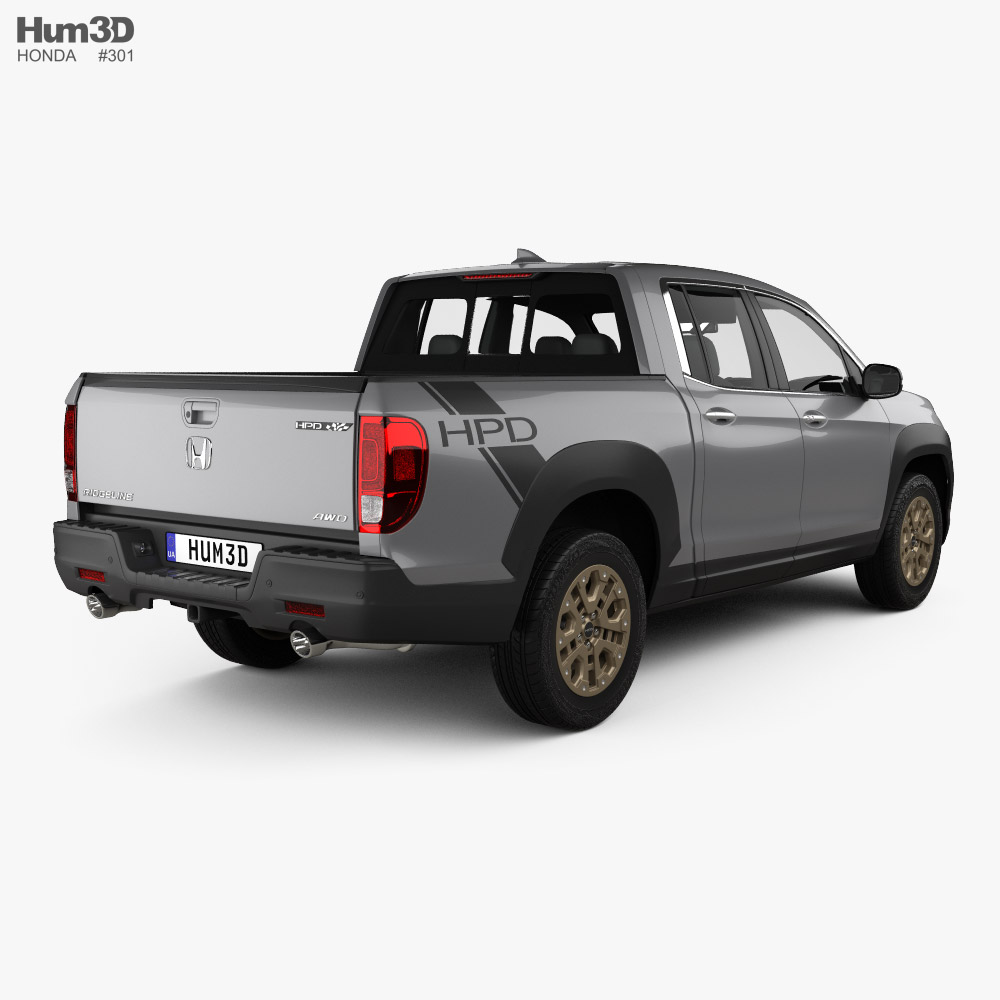 Honda Ridgeline 2024 3D model