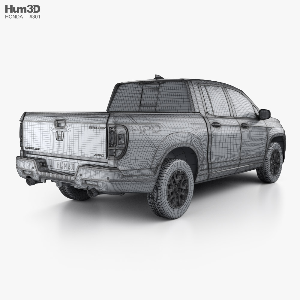 Honda Ridgeline 2024 3D model