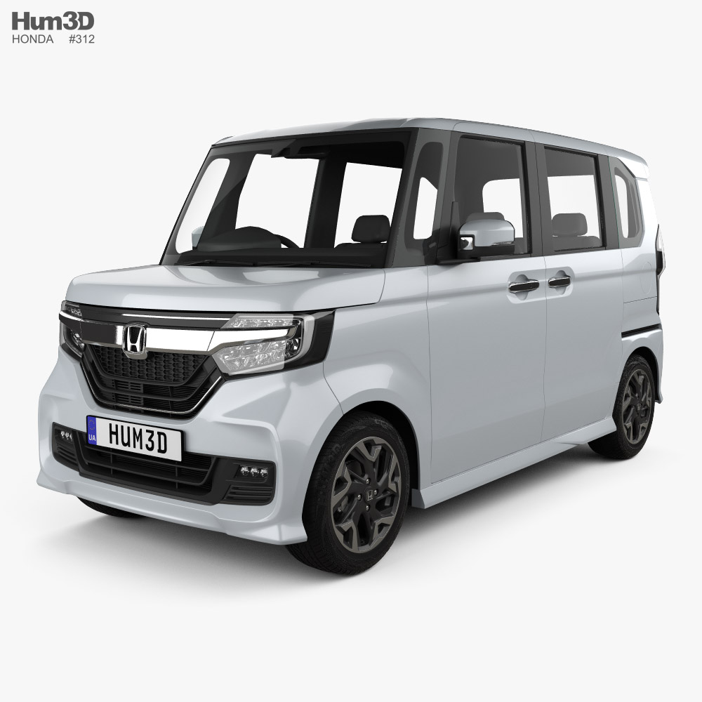 Honda N-Box Custom 2024 3D model