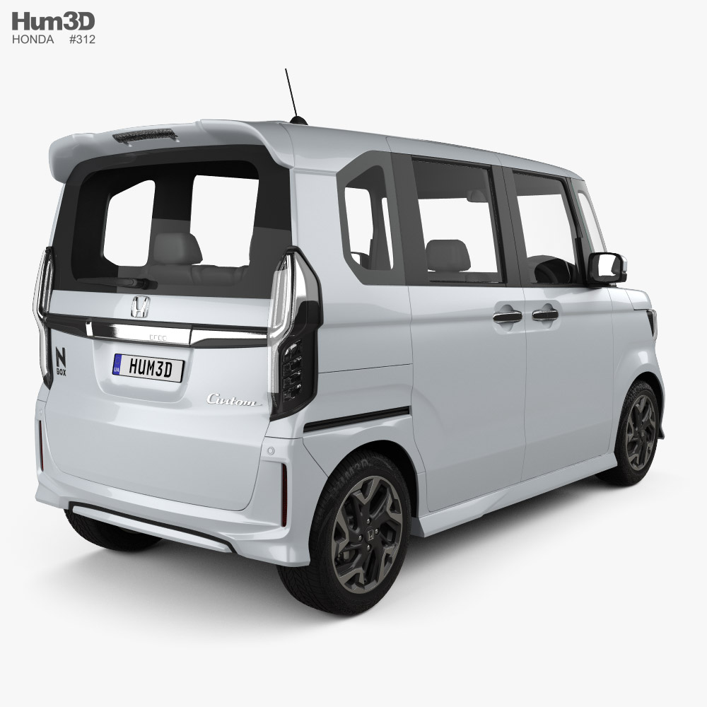 Honda N-Box Custom 2024 3D model