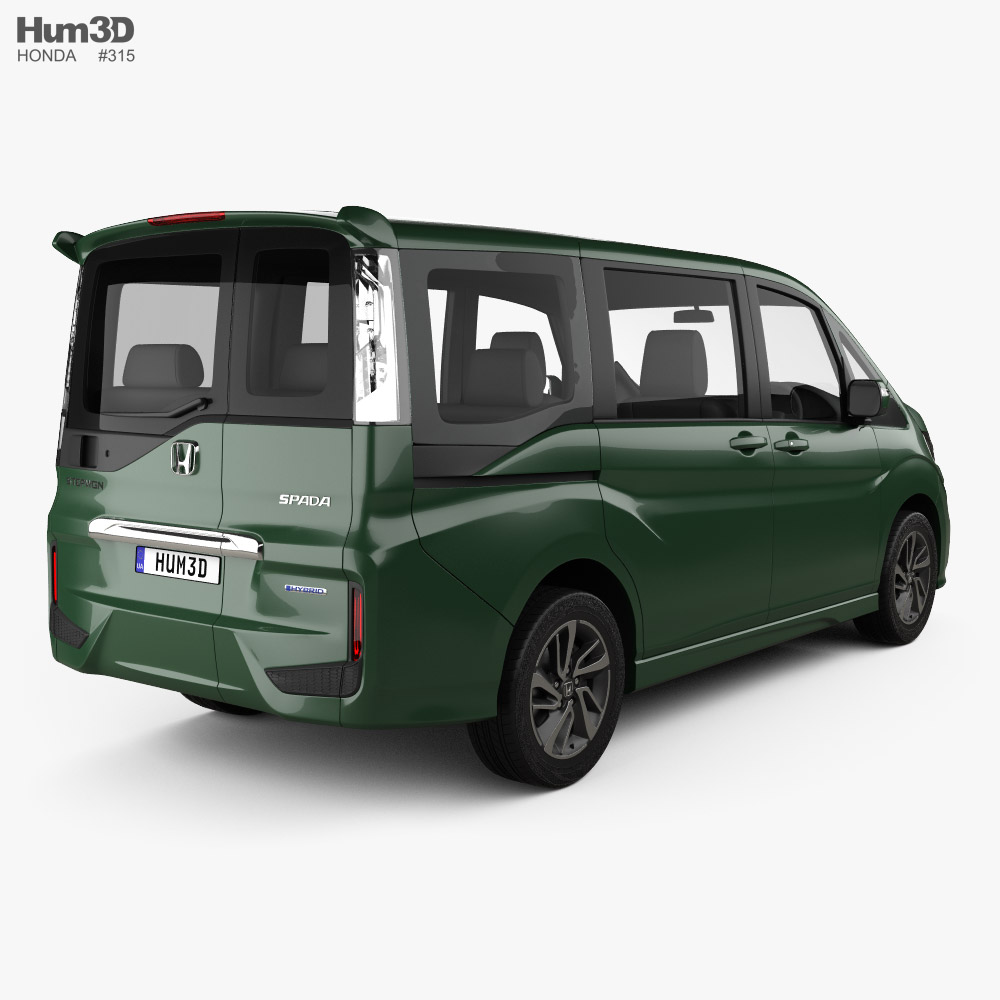 Honda StepWGN Spada eHEV 2024 3D model