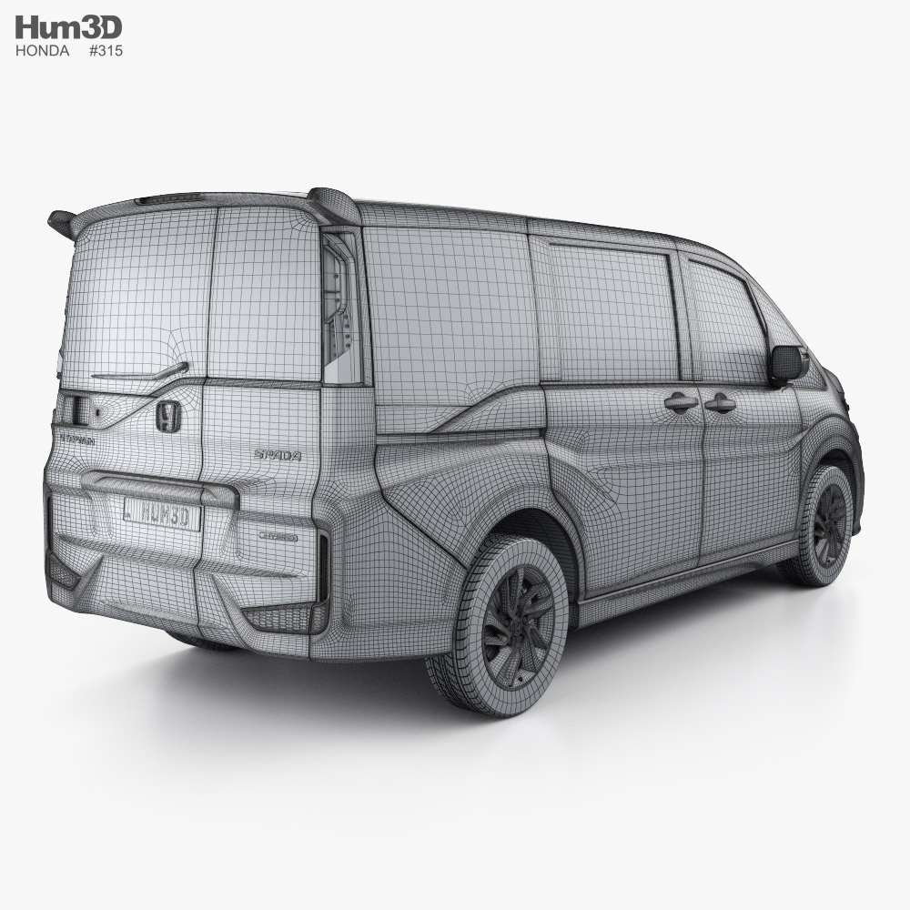 Honda StepWGN Spada eHEV 2024 3D model