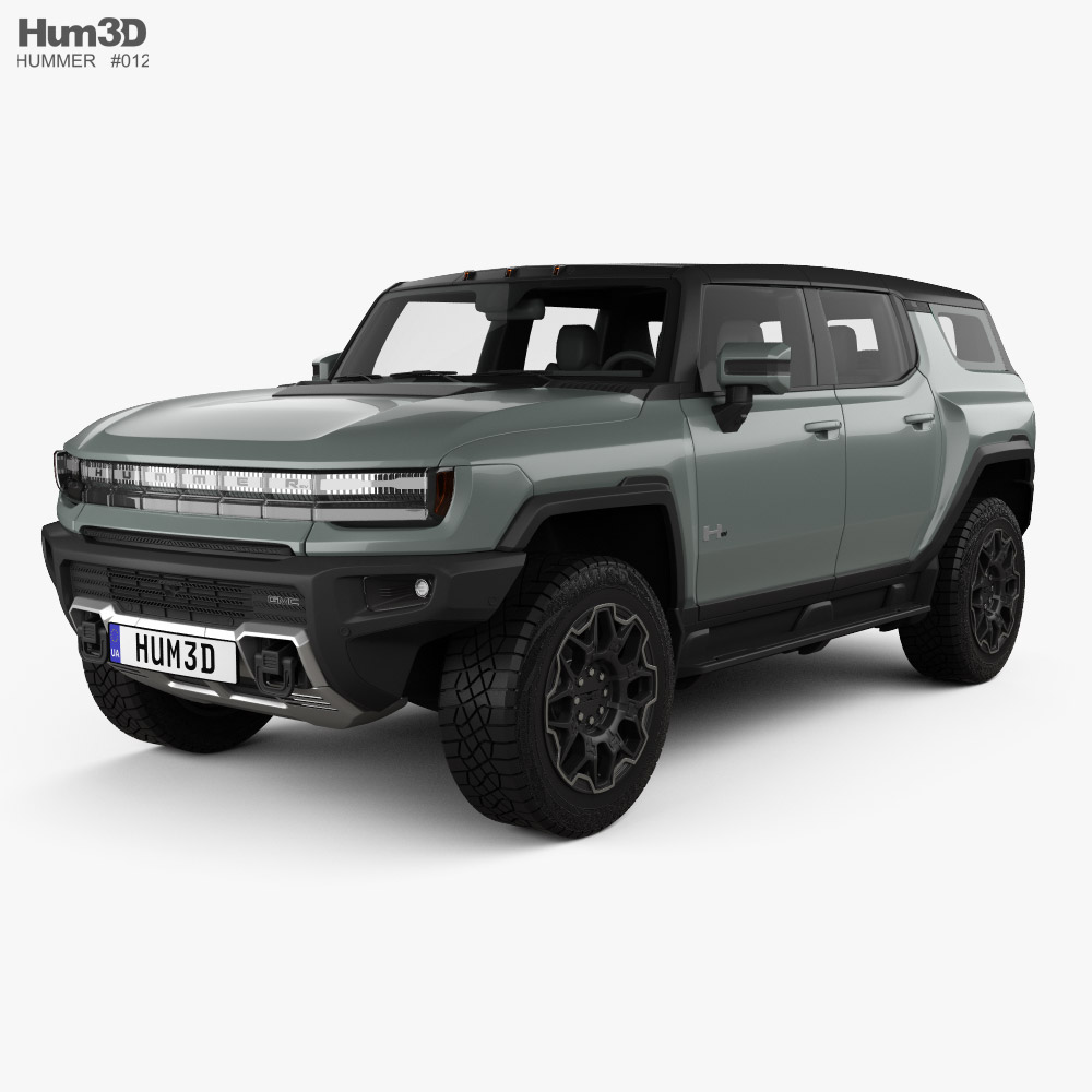 GMC Hummer EV SUV 2024 3D model