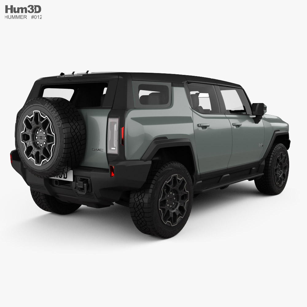 GMC Hummer EV SUV 2024 3D model