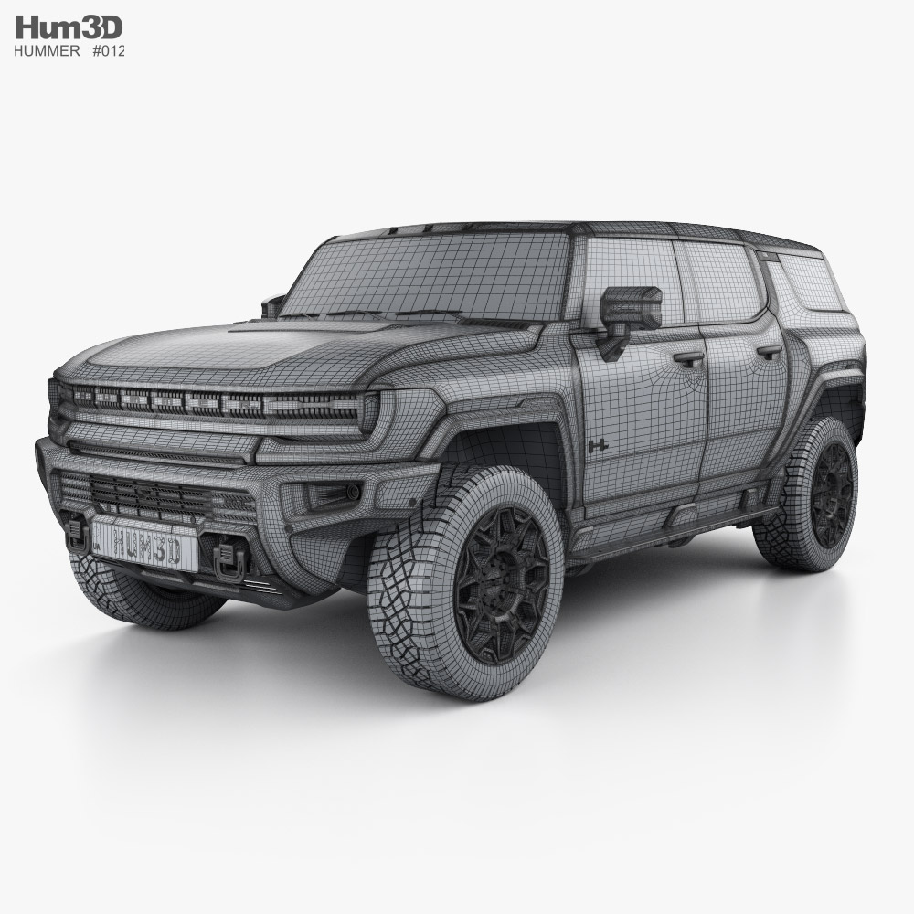 GMC Hummer EV SUV 2024 3D model