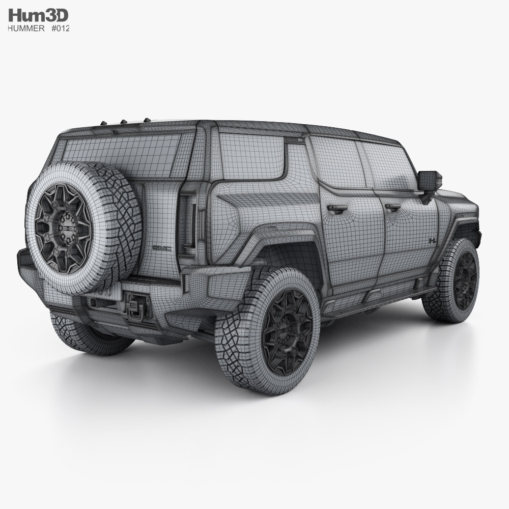 GMC Hummer EV SUV 2024 3D model