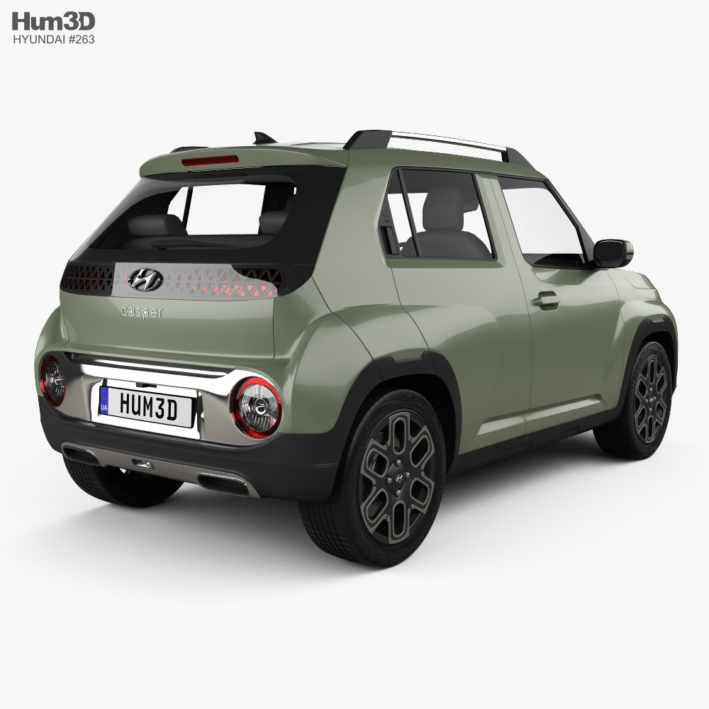 Hyundai Casper 2024 3D model