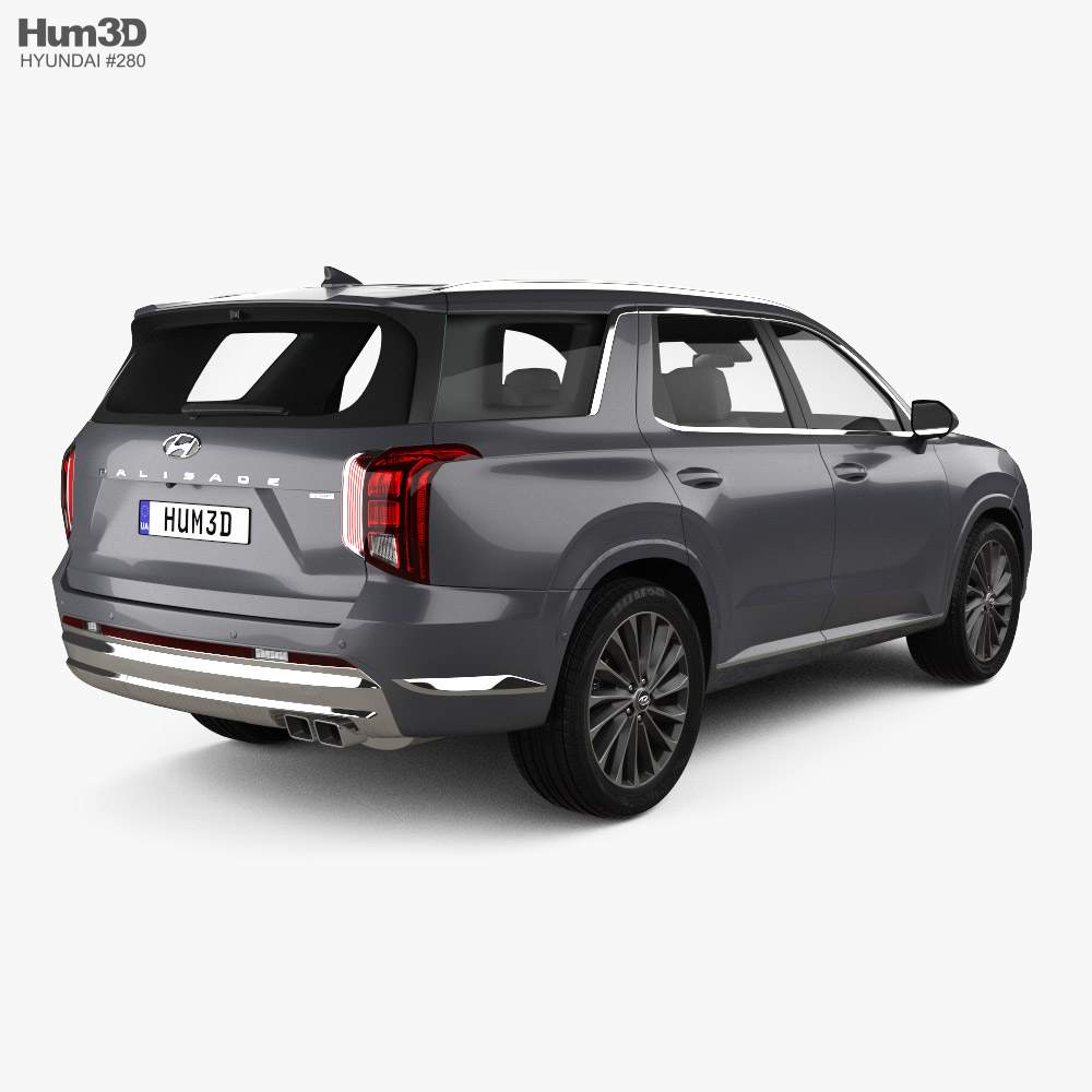 Hyundai Palisade 2024 3D model